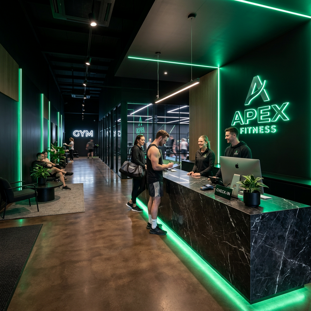 APEX FITNESS Reception